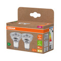 Reflektorlampa LED 2W GU10 2-pack Osram